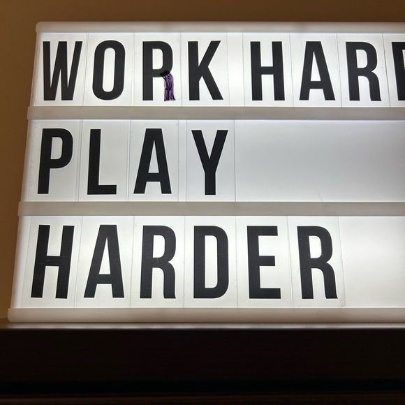 Room Decor—College or Study Room Decor with light up option & letters for words - Picture 5 of 8